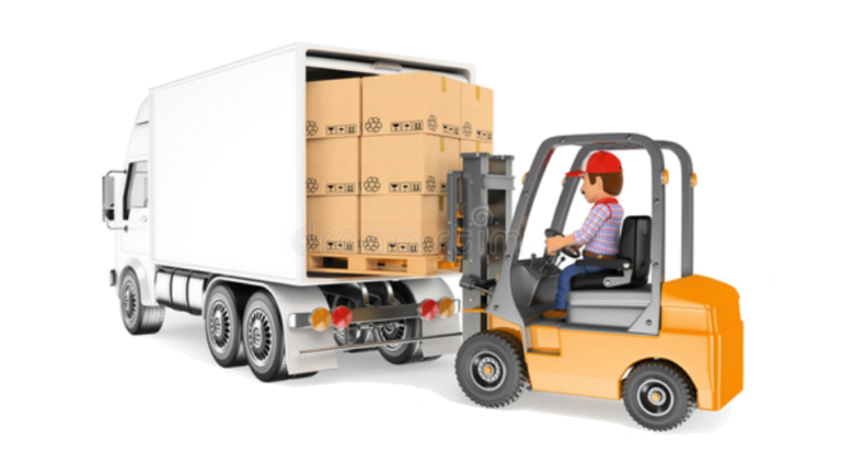 Forklift Loading Truck 768x415